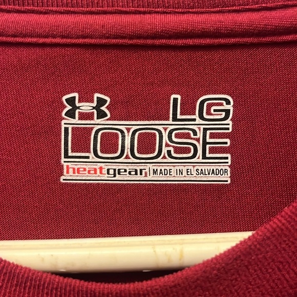 Under armor Indiana university Hoosiers Shirt men’s size large - Picture 2 of 9